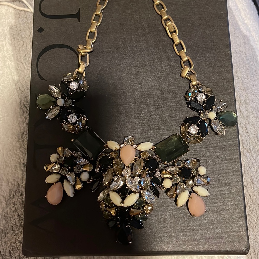 Jcrew statement necklace EUC